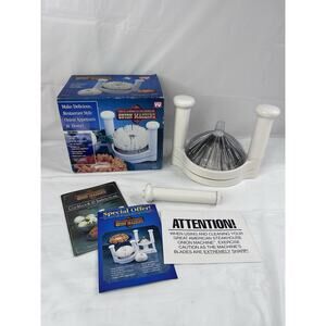 Great American Steakhouse Blooming Onion Maker Cutter Machine As Seen On TV